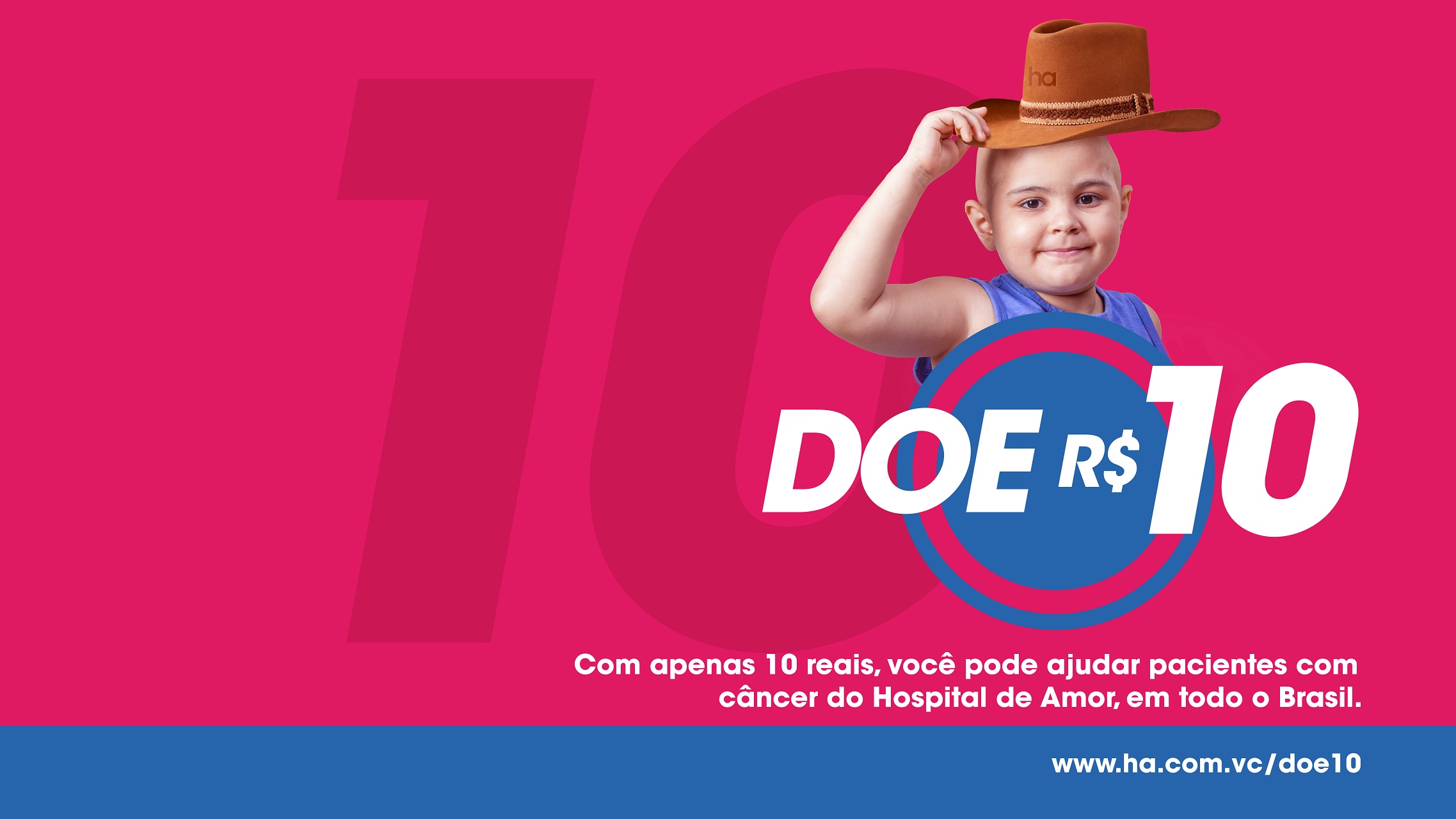 Hospital de Amor lança nova campanha de captação de recursos com o apoio de artistas