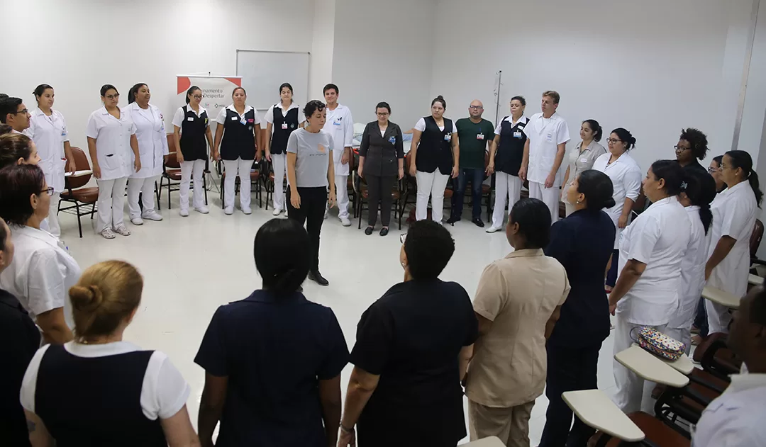 HA oferece treinamento de humanização aos seus colaboradores