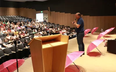 Núcleo de Educação em Câncer do HA lança Talento Rosa 2019 para 170 educadores de Barretos e região