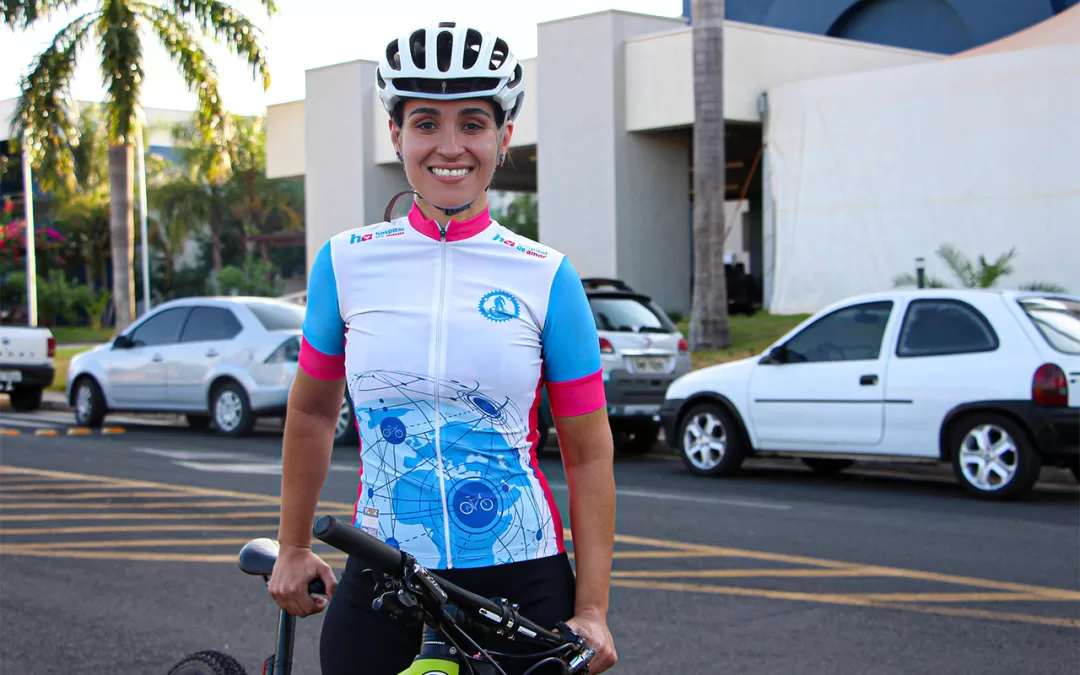 Desafio do Amor: paciente do HA percorreu 260km de bicicleta entre hospitais onde fez tratamento de câncer