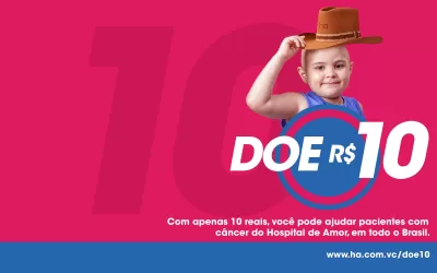 Hospital de Amor lança nova campanha de captação de recursos com o apoio de artistas