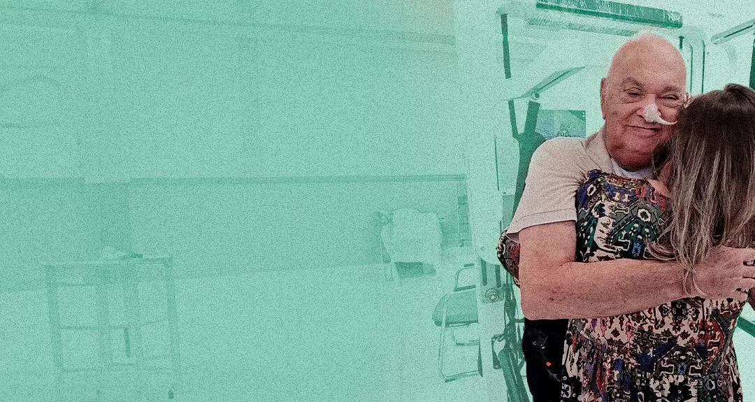 “Ai que a gente percebe um valor de um abraço”