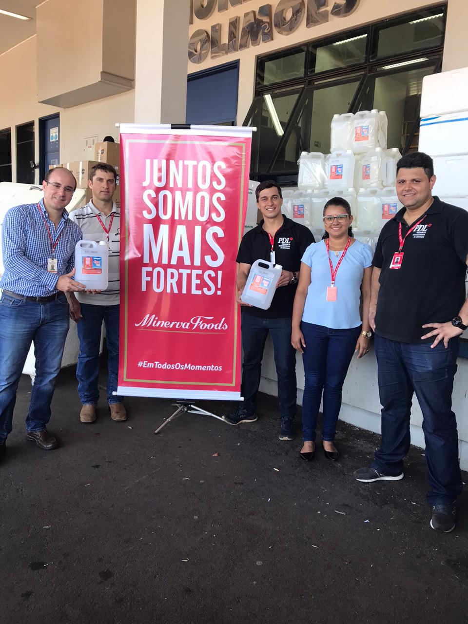 Minerva Foods realiza doação