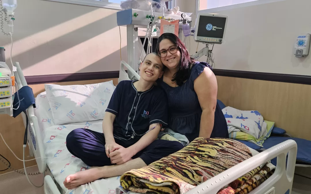 “O amor vai me curar”: conheça Eduardo e a sua razão de viver